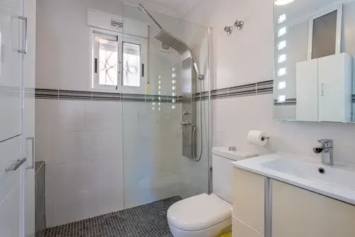 partial bathroom remodel